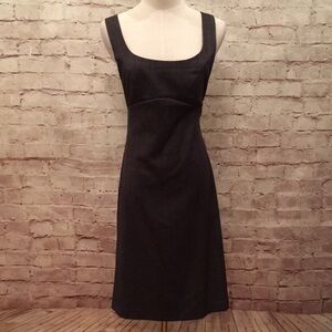 Portmans Gray Herringbone Jumper Dress Sleeveless